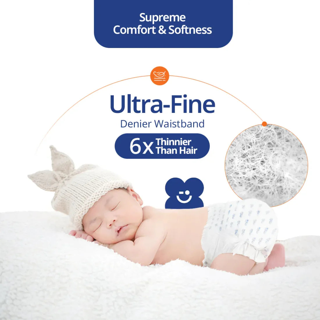 MILK Baby Diaper Yoga Pant Size 3 (M) (42 pcs) (6-11 kg)