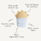 Sun Teething Mitten