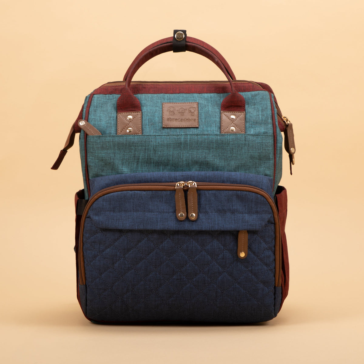 Abracadabra Diaper Bag with Changing Station - Multicolor