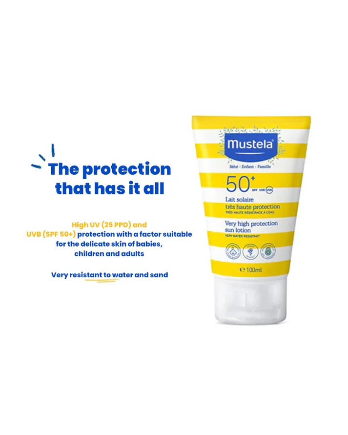 Mustela High protection Sun  SPF 50+ 100ml