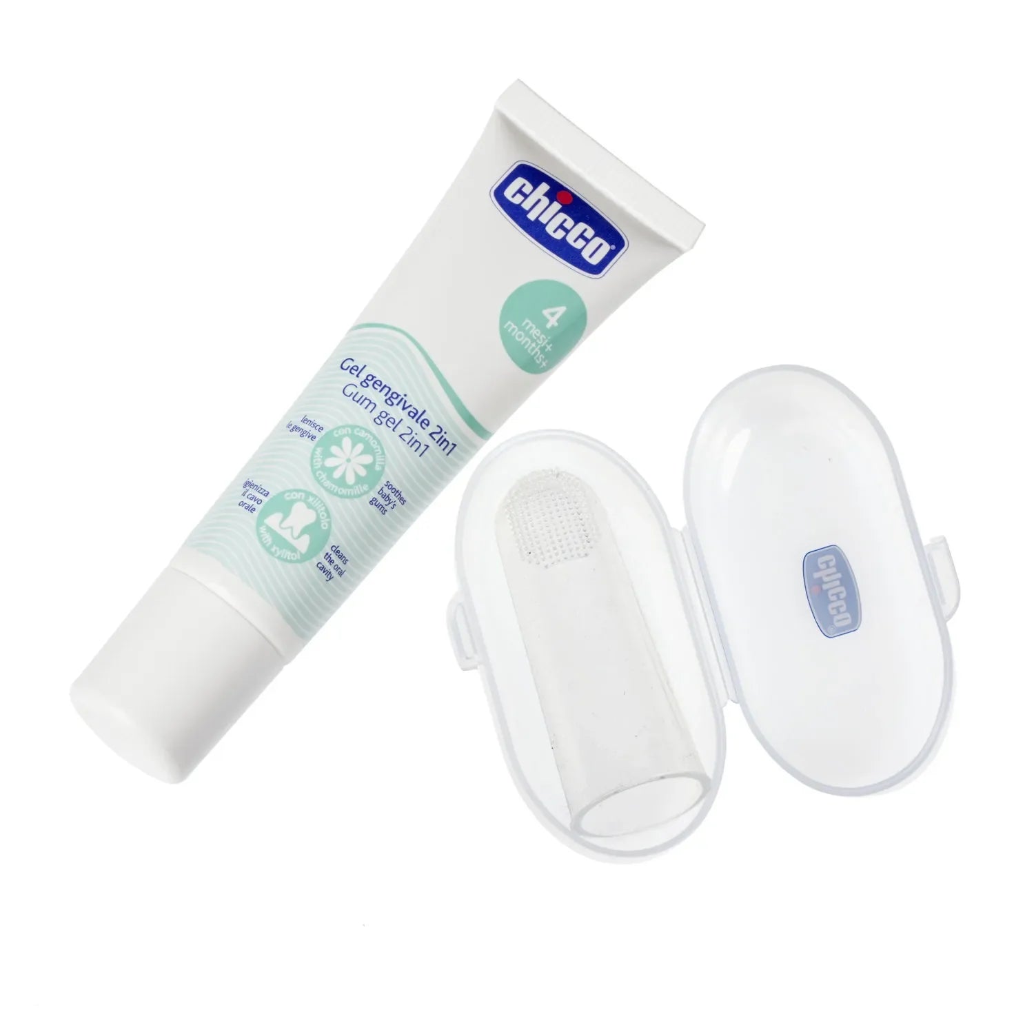 New Beginning Oral Care Set (Gum  with Finger Brush)
