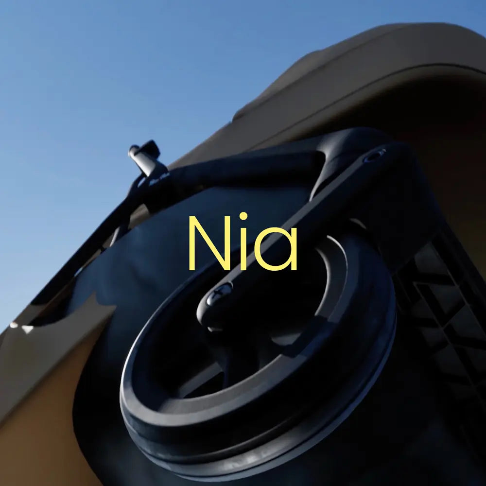 Silver Cross Nia World's Only Aircraft Cabin Approved Stroller in Both Seat & Carrycot Mode|Flat Recline|One Hand Fold|Lightweight & Travel Friendly|Self Standing|0 to 4Y|Upto 22 Kg - Champagne