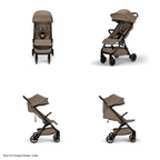 Nuna Trvl Cabin Friendly Stroller|Lightweight|Compact|One-Hand Self-Collapsing Fold|All Wheel Suspension|0 to 4Y (Upto 22Kg) - Cedar