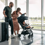 Nuna Trvl Cabin Friendly Stroller|Lightweight|Compact|One-Hand Self-Collapsing Fold|All Wheel Suspension|0 to 4Y (Upto 22Kg) - Cedar