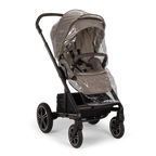 Nuna Mixx Next Reversible Seat Stroller with Flat Recline|Height Adjustable Handle Bar|All Terrain|All Wheel Suspension|One Hand Fold|Rain Cover & Post Adapt|0 to 4Y (Upto 22Kg) - Cedar