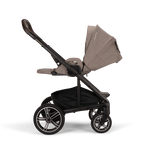 Nuna Mixx Next Reversible Seat Stroller with Flat Recline|Height Adjustable Handle Bar|All Terrain|All Wheel Suspension|One Hand Fold|Rain Cover & Post Adapt|0 to 4Y (Upto 22Kg) - Cedar
