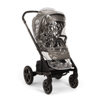 Nuna Mixx Next Reversible Seat Stroller with Flat Recline|Height Adjustable Handle Bar|All Terrain|All Wheel Suspension|One Hand Fold|Rain Cover & Post Adapt|0 to 4Y (Upto 22Kg) - Thunder