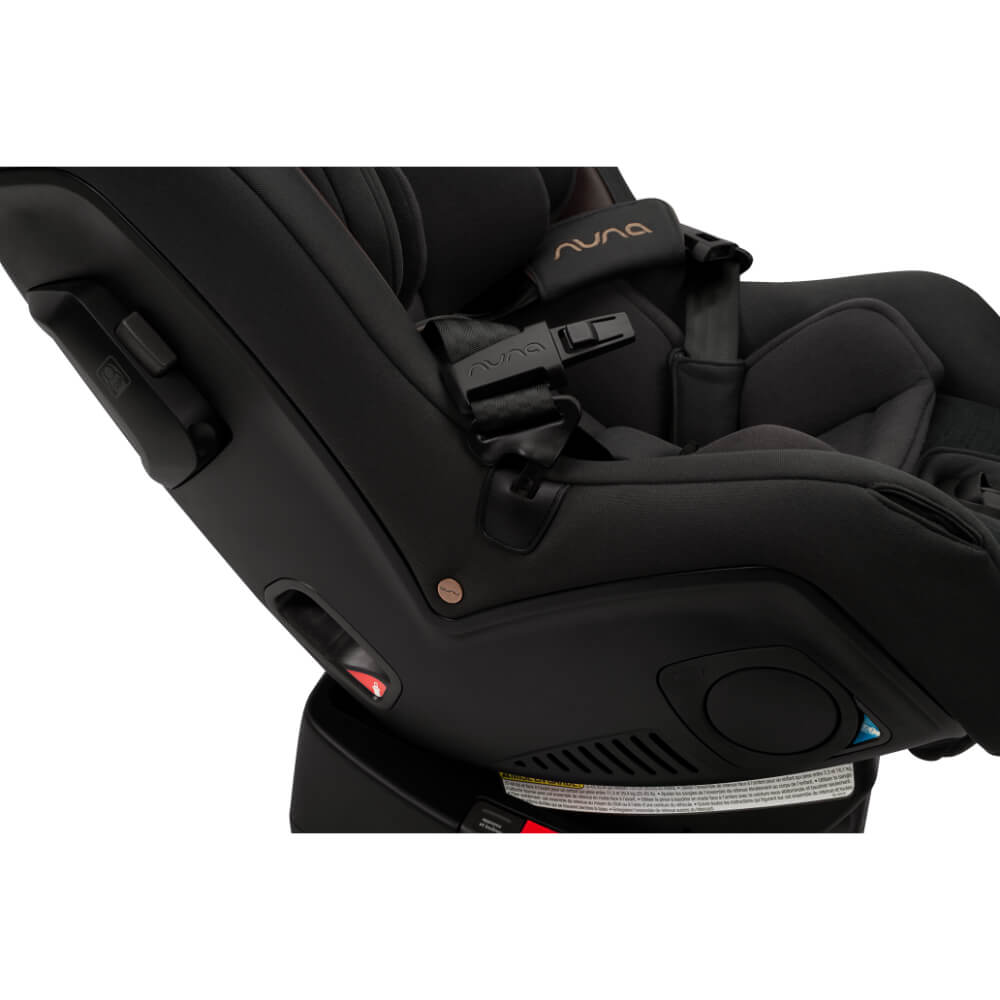 Nuna Rava Baby Car Seat-Convertible (Front & Rear Facing)-FAA Certified-10 Positions Recline-With Advanced Safety Technology-2 Years Warranty-For 0 to 7Y (Upto 30Kg) - Riveted
