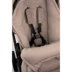 Nuna Mixx Next Reversible Seat Stroller with Flat Recline|Height Adjustable Handle Bar|All Terrain|All Wheel Suspension|One Hand Fold|Rain Cover & Post Adapt|0 to 4Y (Upto 22Kg) - Cedar