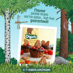 Organix Cocoa & Vanilla Gruffalo Biscuits (100g)