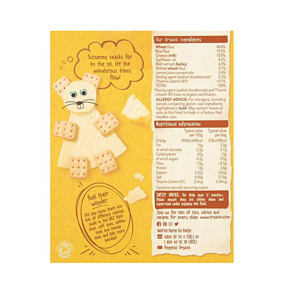 Organix Mini Cheese Crackers (80g)