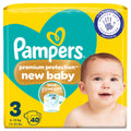 Pampers Premium Protection New Baby Size 3 (40 pcs) (6-10kg) (UK)