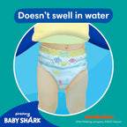 Pampers Splashers Swimming Pants Baby Shark Size 3-4 (12 pcs) (6-11KG)  (UK)