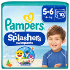Pampers Splashers Swimming Pants Baby Shark Size 5-6 (10 pcs) (14+KG)  (UK)