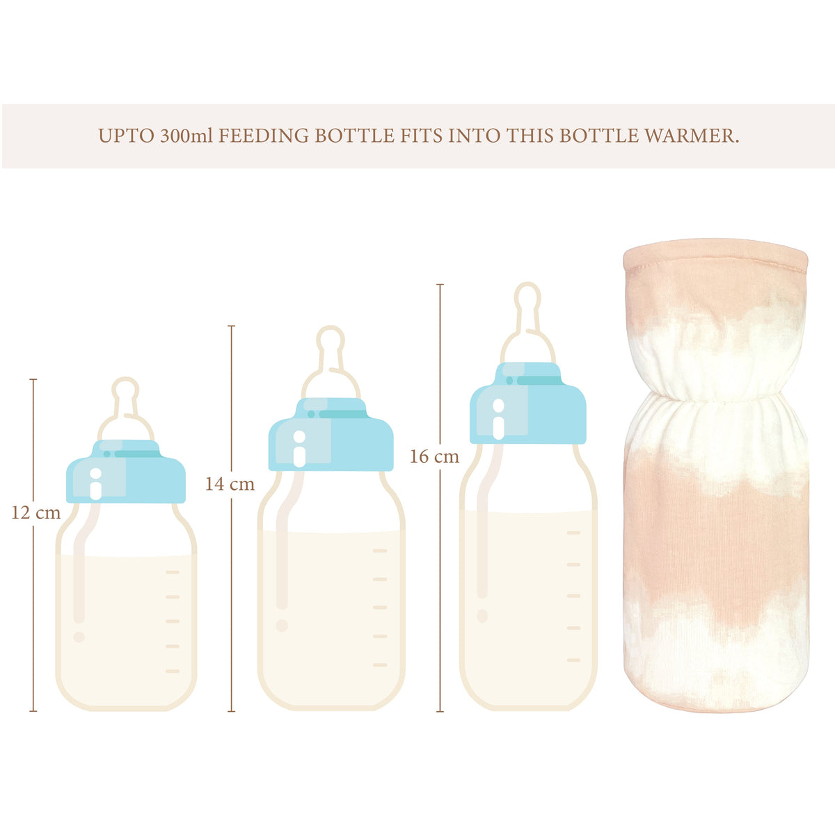 Crane Baby Bottle Cover/Warmer - Parker
