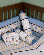 Abracadabra  6 Piece Baby Cot Bedding Set - Rocketman