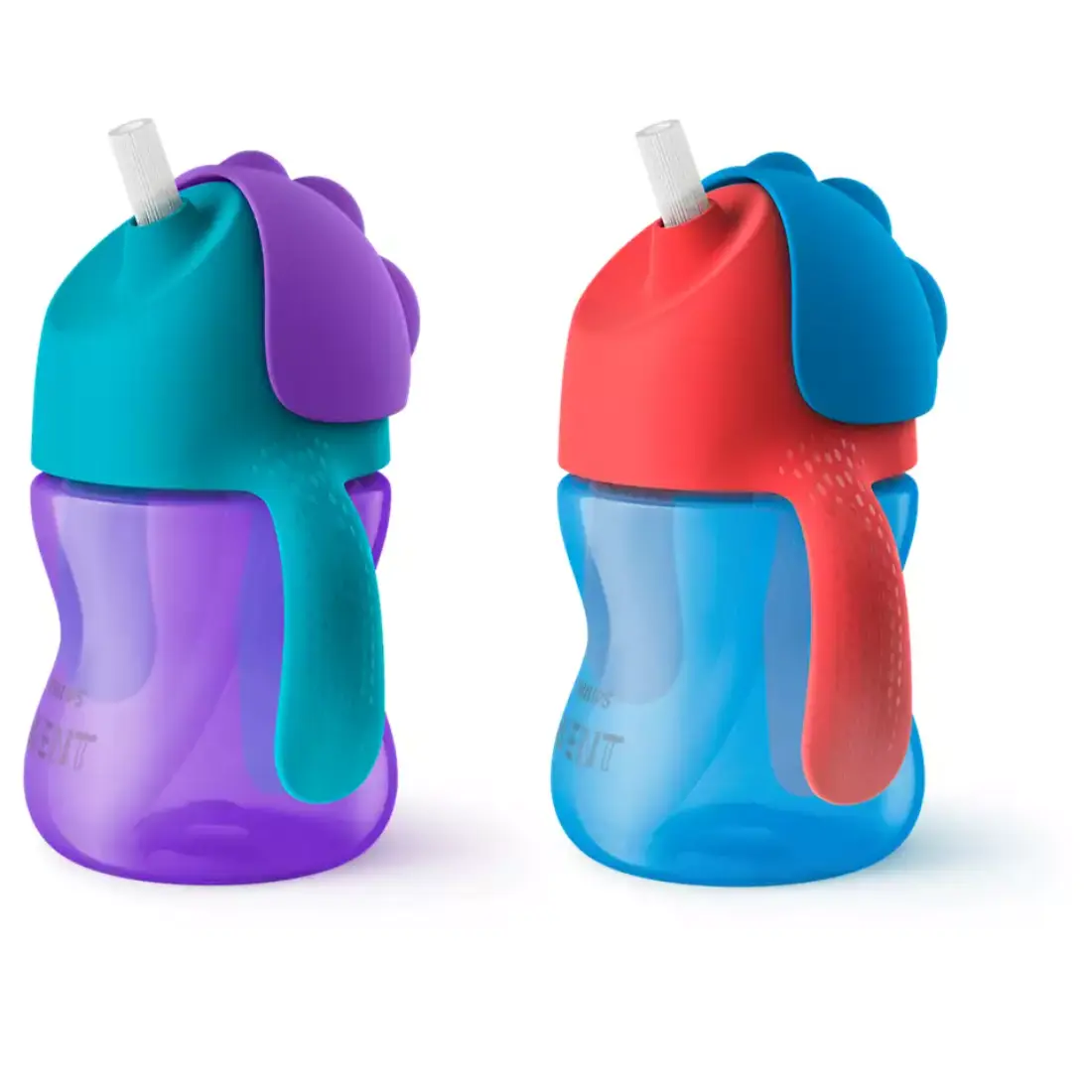 Philips Avent Straw Cup (Purple) (9m+) - 7oz/200ml (Single Pack)