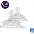 Philips Avent Natural Response Teat (3M+) (Twin Pack)