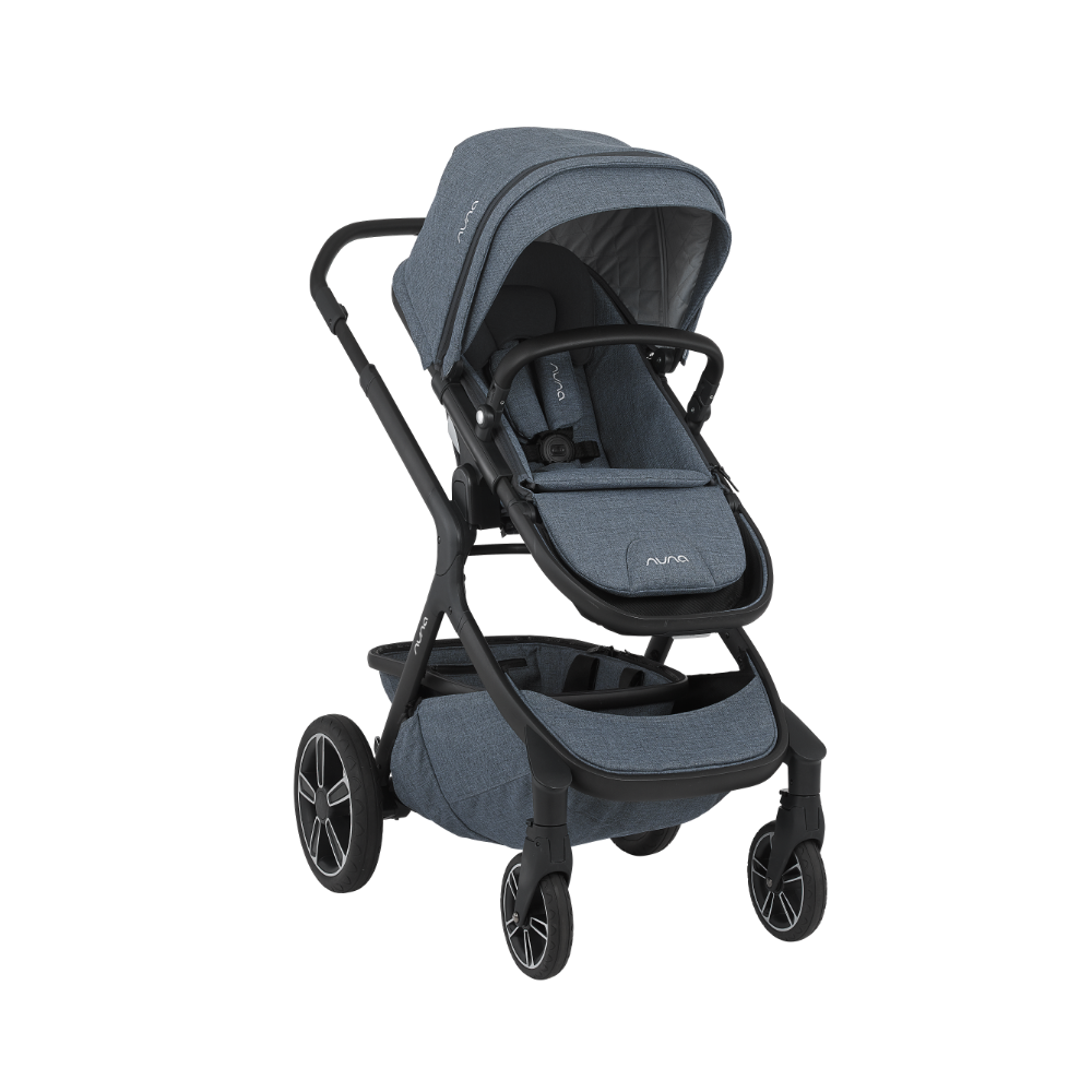 Nuna Demi Grow Baby Stroller - Converts to Double or Twin Stroller-Custom Dual Suspensions-Pram for 6M to 4Y (Upto 22 Kg) - Aspen