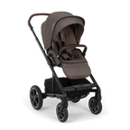 Nuna Mixx Next Reversible Seat Stroller with Flat Recline|Height Adjustable Handle Bar|All Terrain|All Wheel Suspension|One Hand Fold|Rain Cover & Post Adapt|0 to 4Y (Upto 22Kg) - Chestnut
