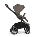 Nuna Mixx Next Reversible Seat Stroller with Flat Recline|Height Adjustable Handle Bar|All Terrain|All Wheel Suspension|One Hand Fold|Rain Cover & Post Adapt|0 to 4Y (Upto 22Kg) - Chestnut