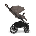 Nuna Mixx Next Reversible Seat Stroller with Flat Recline|Height Adjustable Handle Bar|All Terrain|All Wheel Suspension|One Hand Fold|Rain Cover & Post Adapt|0 to 4Y (Upto 22Kg) - Chestnut