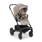 Nuna Mixx Next Reversible Seat Stroller with Flat Recline|Height Adjustable Handle Bar|All Terrain|All Wheel Suspension|One Hand Fold|Rain Cover & Post Adapt|0 to 4Y (Upto 22Kg) - Chateau