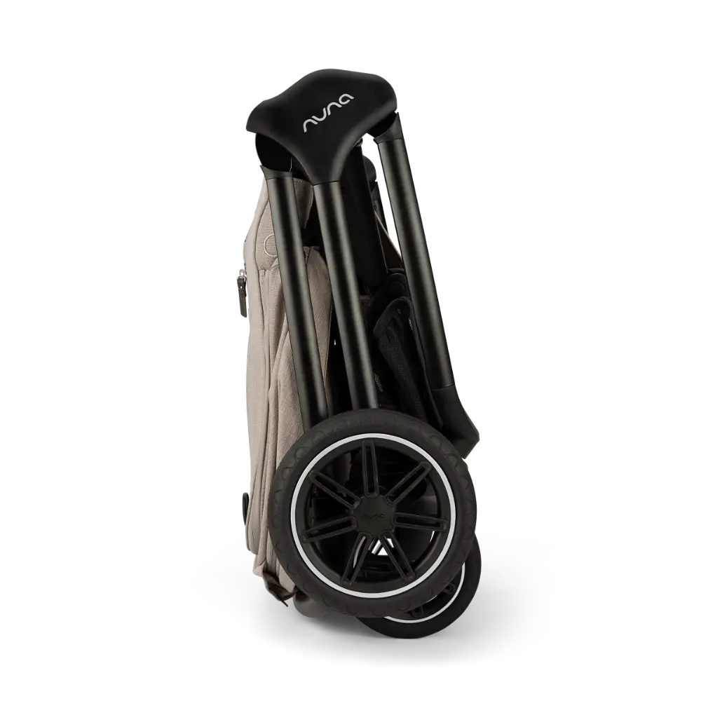 Nuna TRIV Next Reversible Seat Stroller with Flat Recline|Height Adjustable Handle Bar|All Terrain|All Wheel Suspension|One Hand Fold|Rain Cover & Post Adaptors|0 to 4Y (Upto 22Kg) - Chateau
