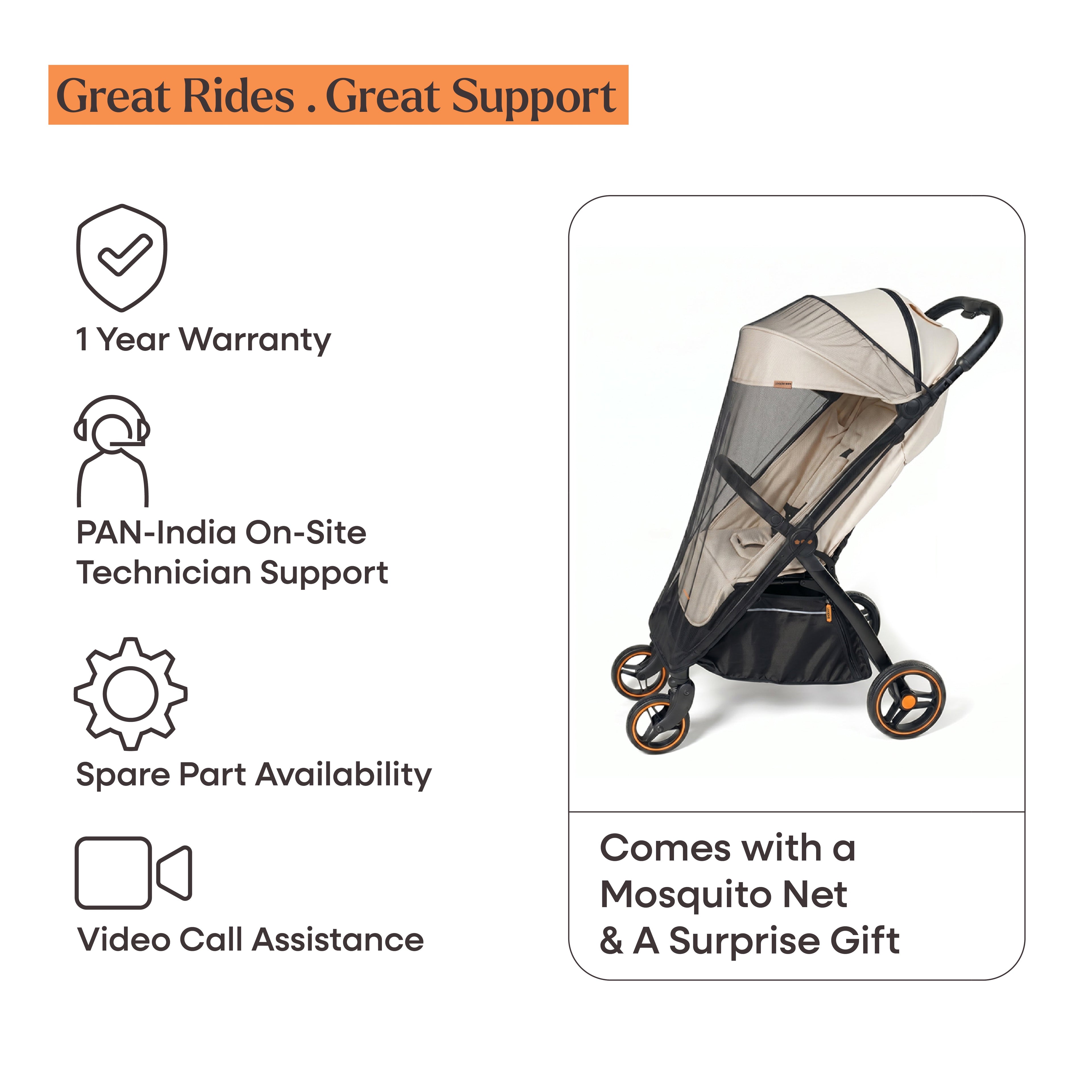 Loopie Hop | Baby Stroller