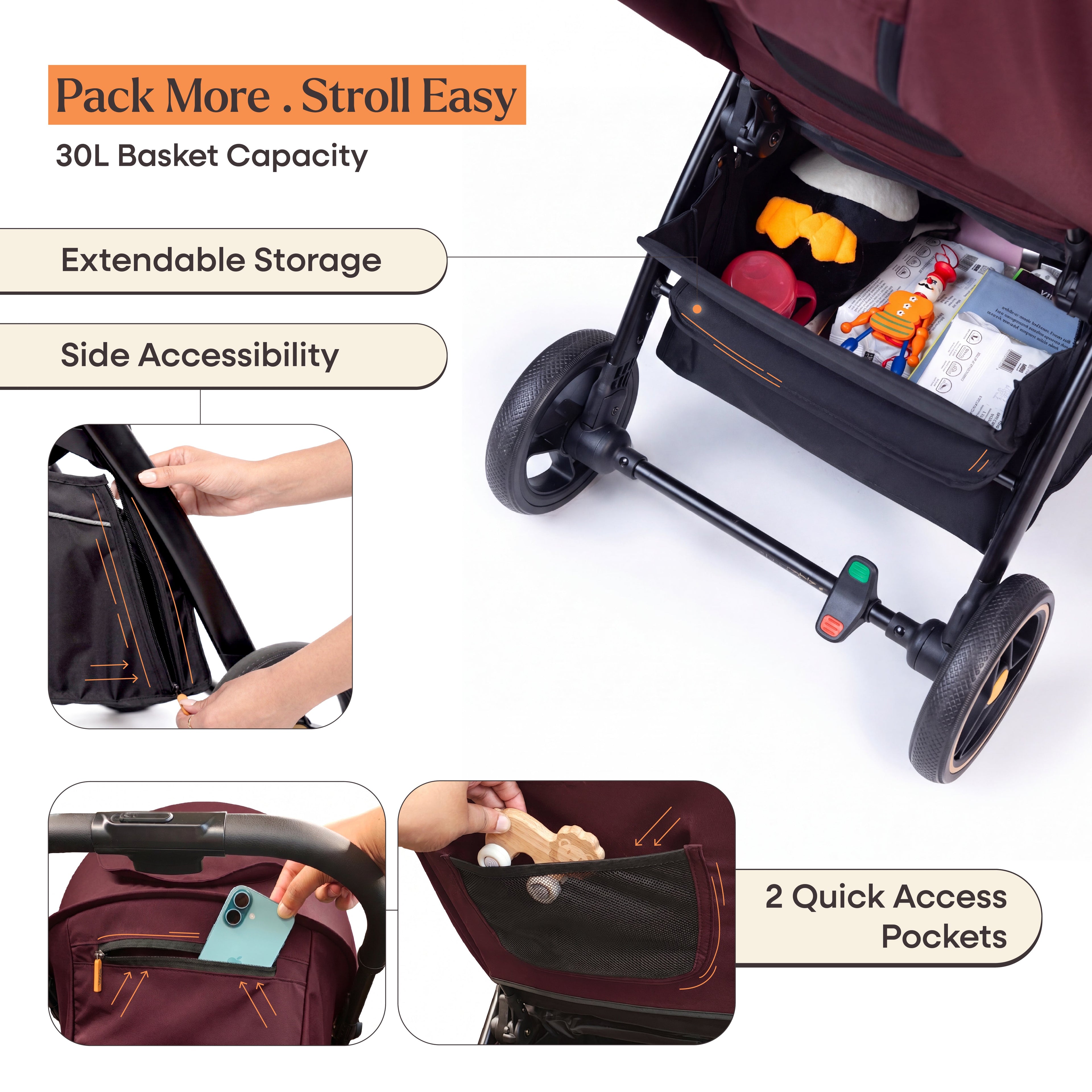 Loopie Hop | Baby Stroller