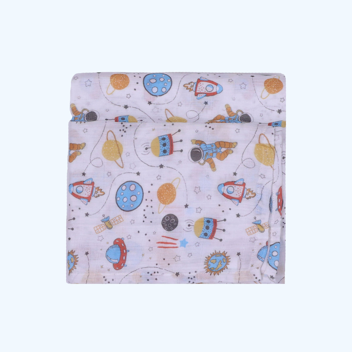 Abracadabra Muslin Swaddles (Set of 3) - Rocketman