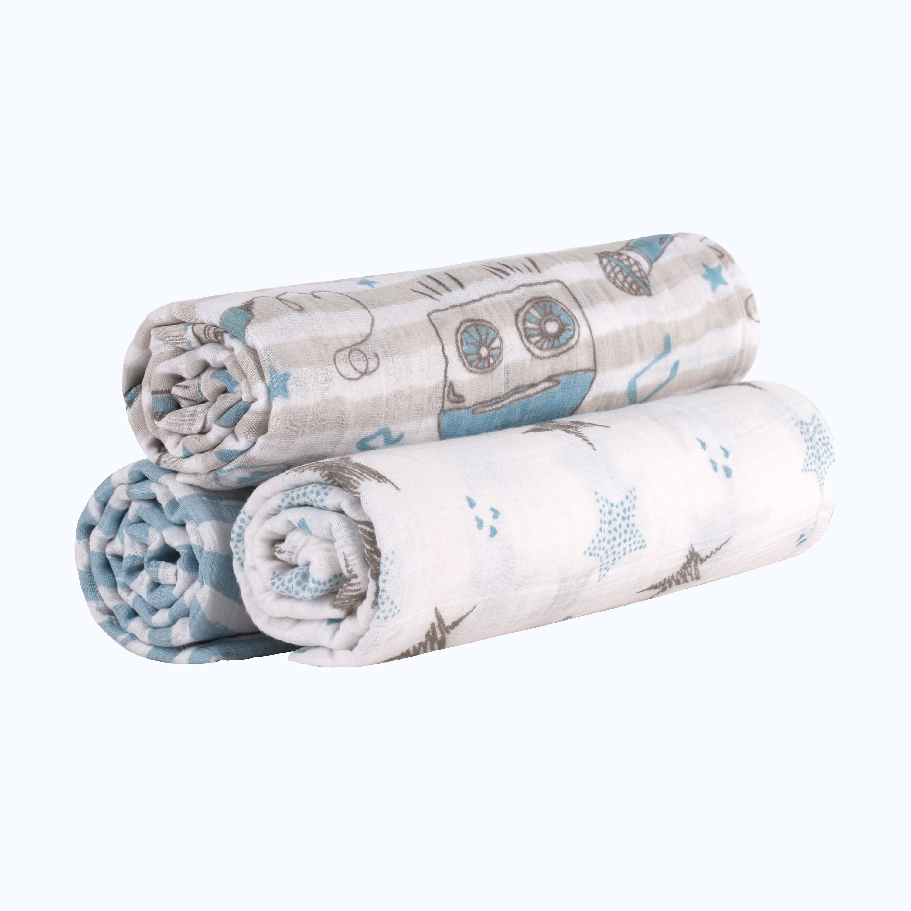 Abracadabra Swaddles (Set of 3) Rockstar
