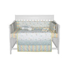 6 Piece Baby Cot Bedding Set - Sleepy Friends