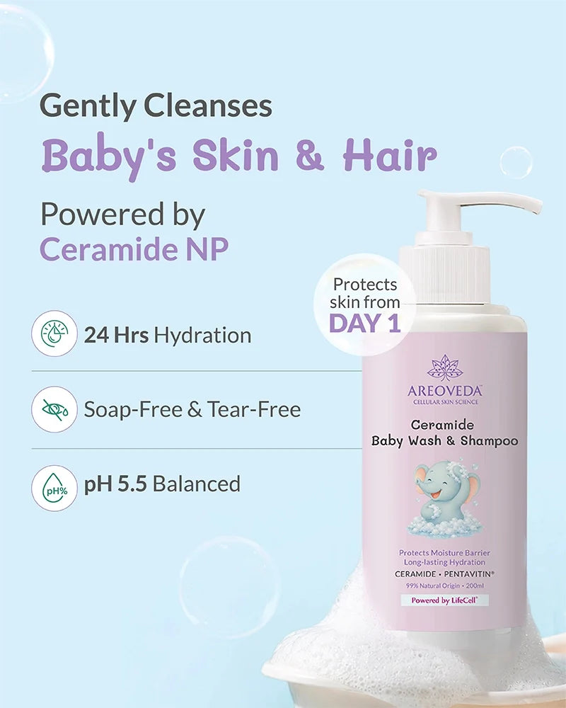 Ceramide Baby Wash & Shampoo