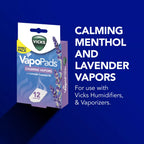 Vicks VapoPads Calming Vapors with Lavender Essential Oil (12 pcs)
