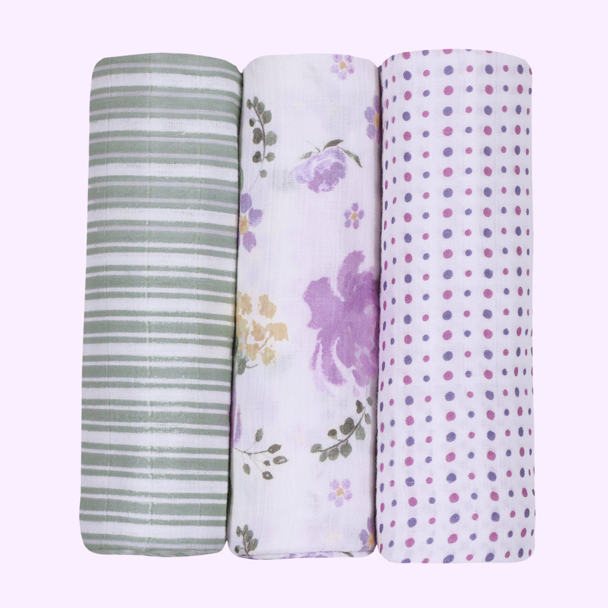 Abracadabra Muslin Swaddles (Set of 3) - Villandry
