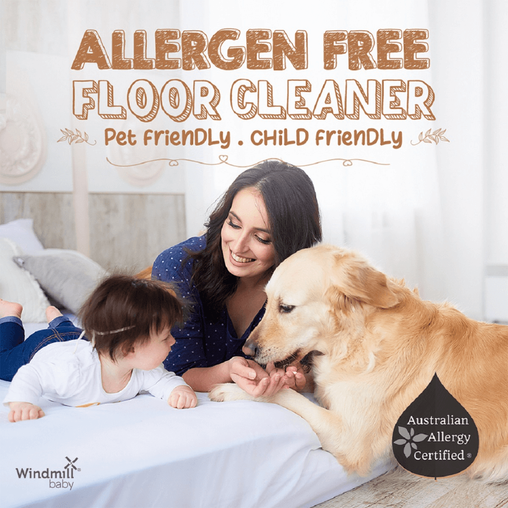 Windmill Baby Natural Floor Cleaner, Citrus Fresh
