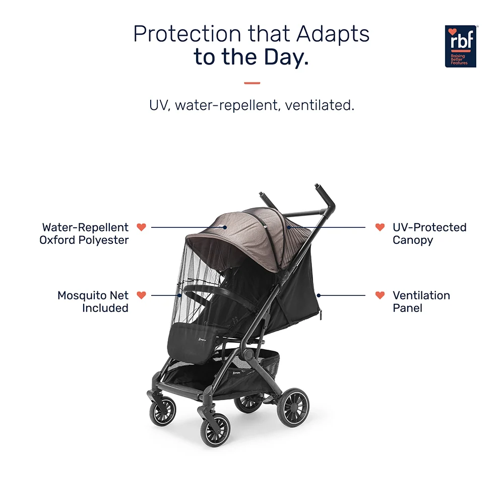 Growgether Golite Baby Stroller with Cabin Ready Architecture | Ultra-Lightweight | 0-4 years