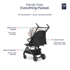 Growgether Golite Baby Stroller with Cabin Ready Architecture | Ultra-Lightweight | 0-4 years