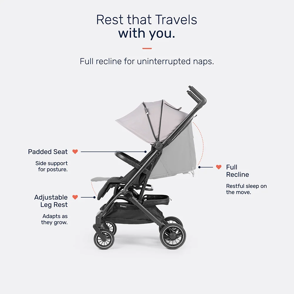 Growgether Golite Baby Stroller with Cabin Ready Architecture | Ultra-Lightweight | 0-4 years