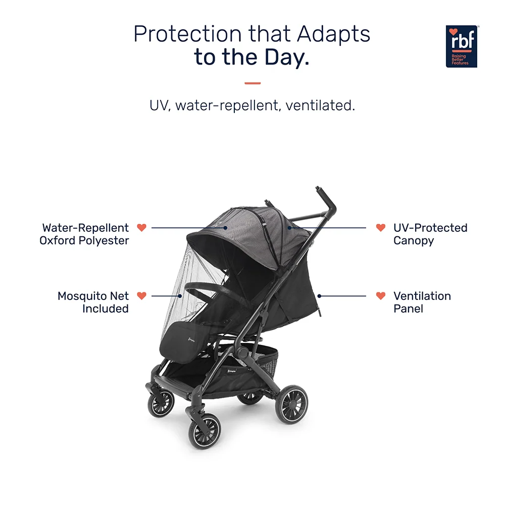 Growgether Golite Baby Stroller with Cabin Ready Architecture | Ultra-Lightweight | 0-4 years