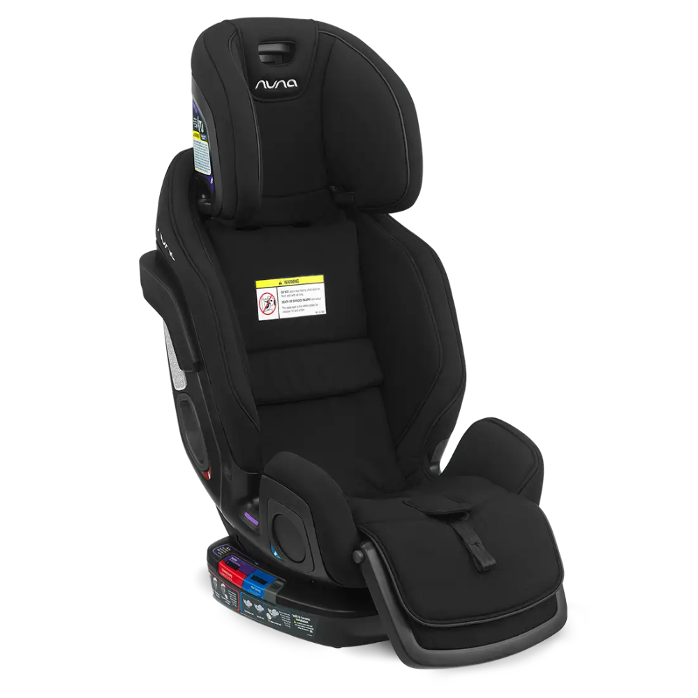 Nuna Exec-Baby Car Seat-Convertible (Front & Rear Facing)-Aeroflex Side Impact Protection System-For 0M+ (Upto 55Kg) - Caviar