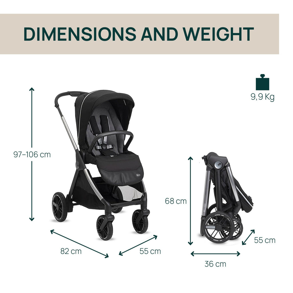 Bellagio Primo Stroller Enchanting Silver