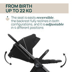 Bellagio Primo Stroller Enchanting Silver