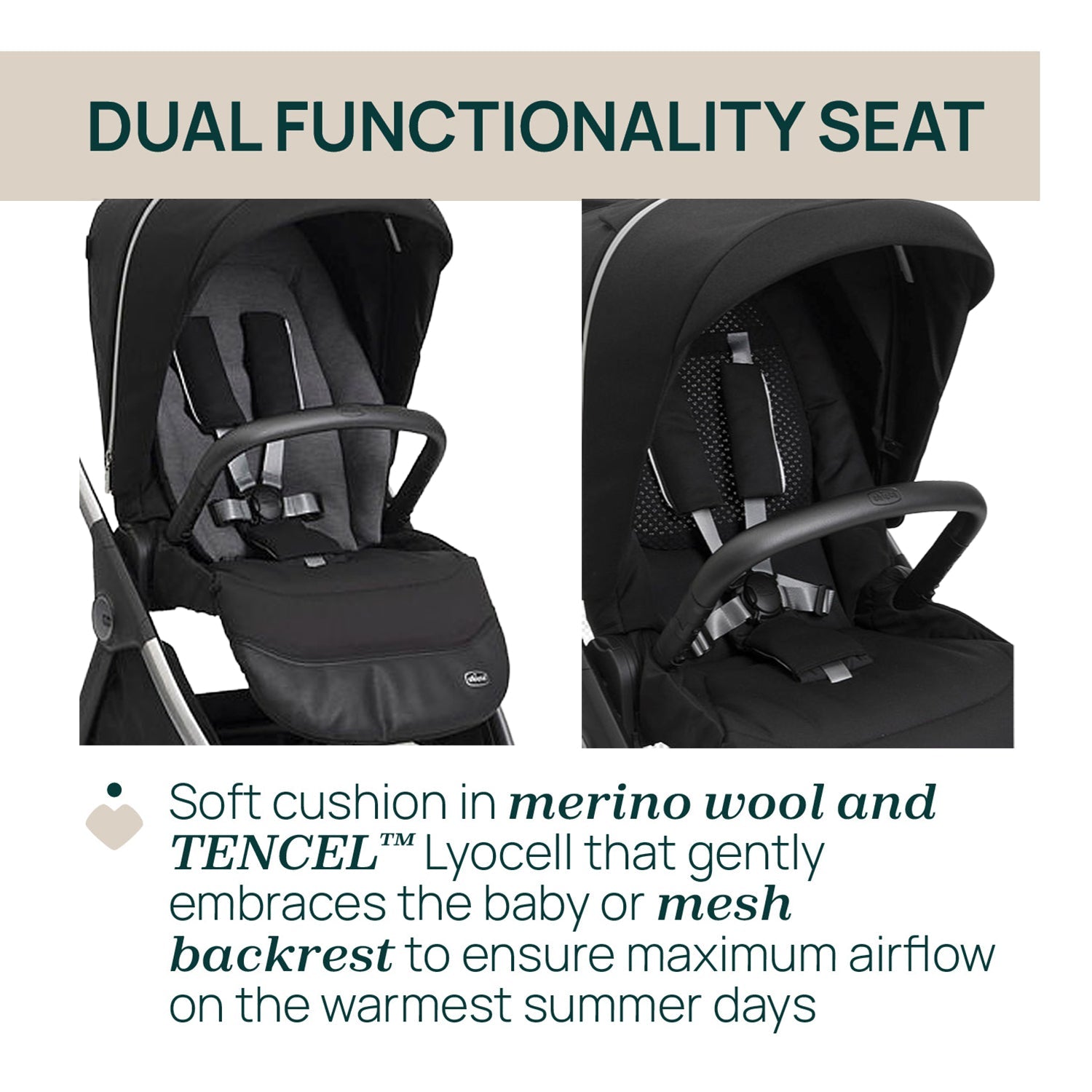 Bellagio Primo Stroller Enchanting Silver