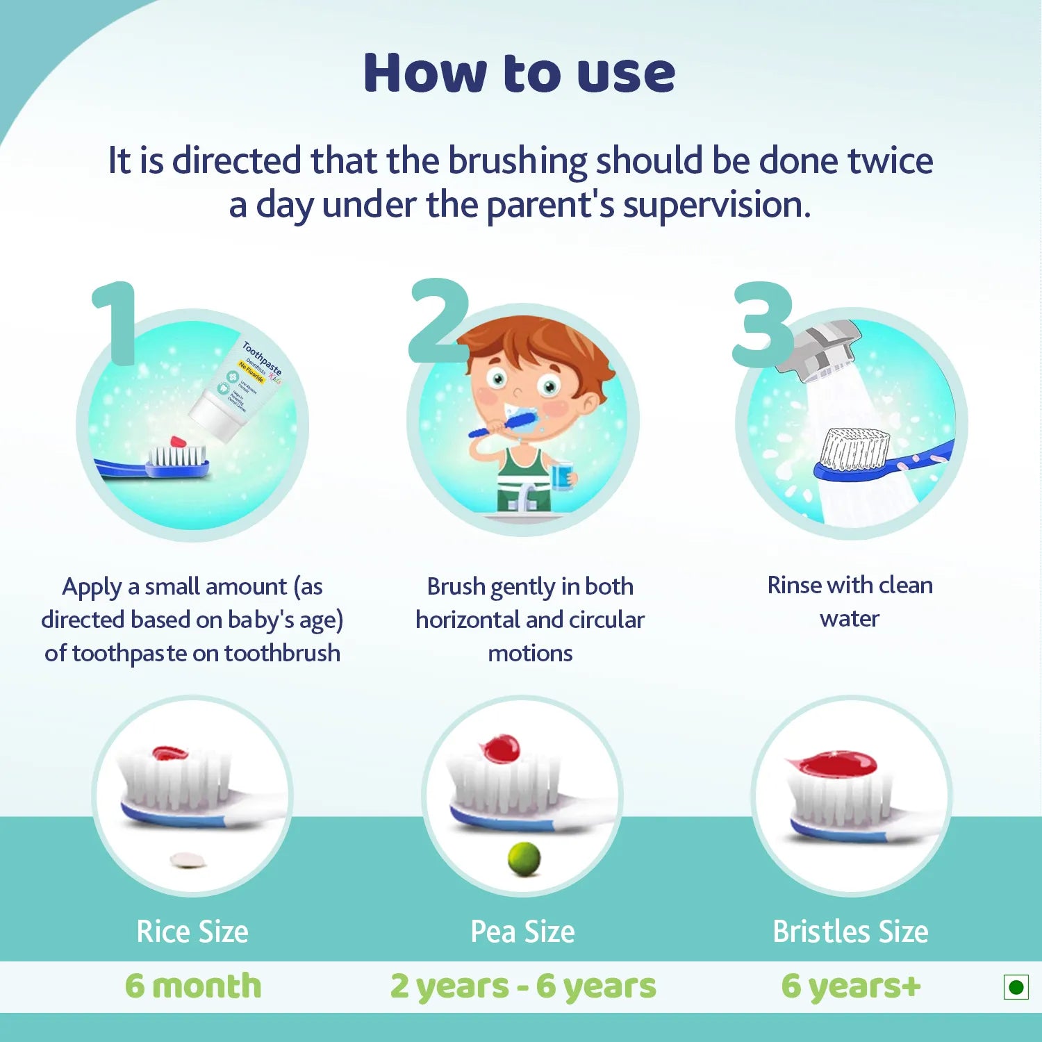 Applebanana Toothpaste 6M to 6Y 50g