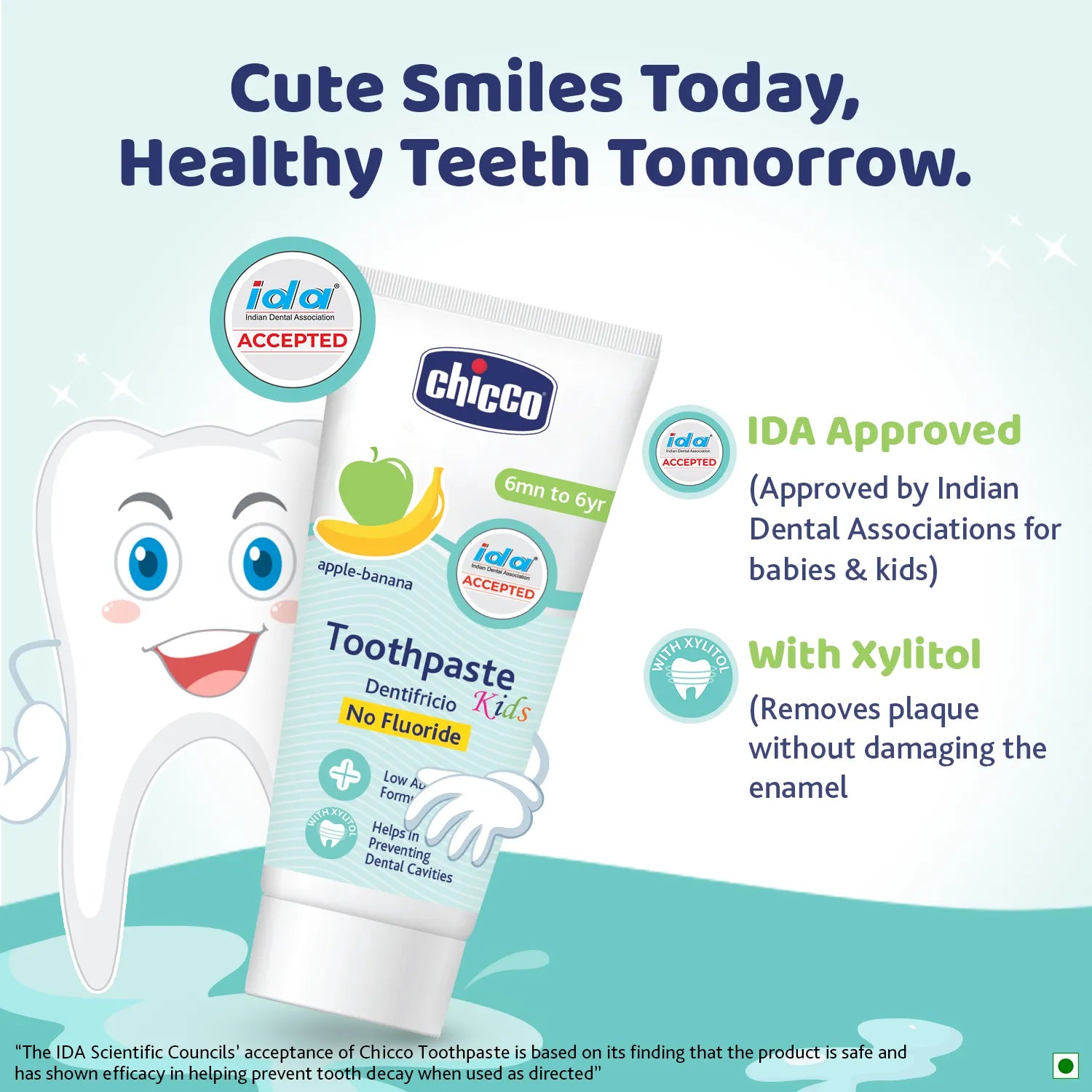 Applebanana Toothpaste 6M to 6Y 50g