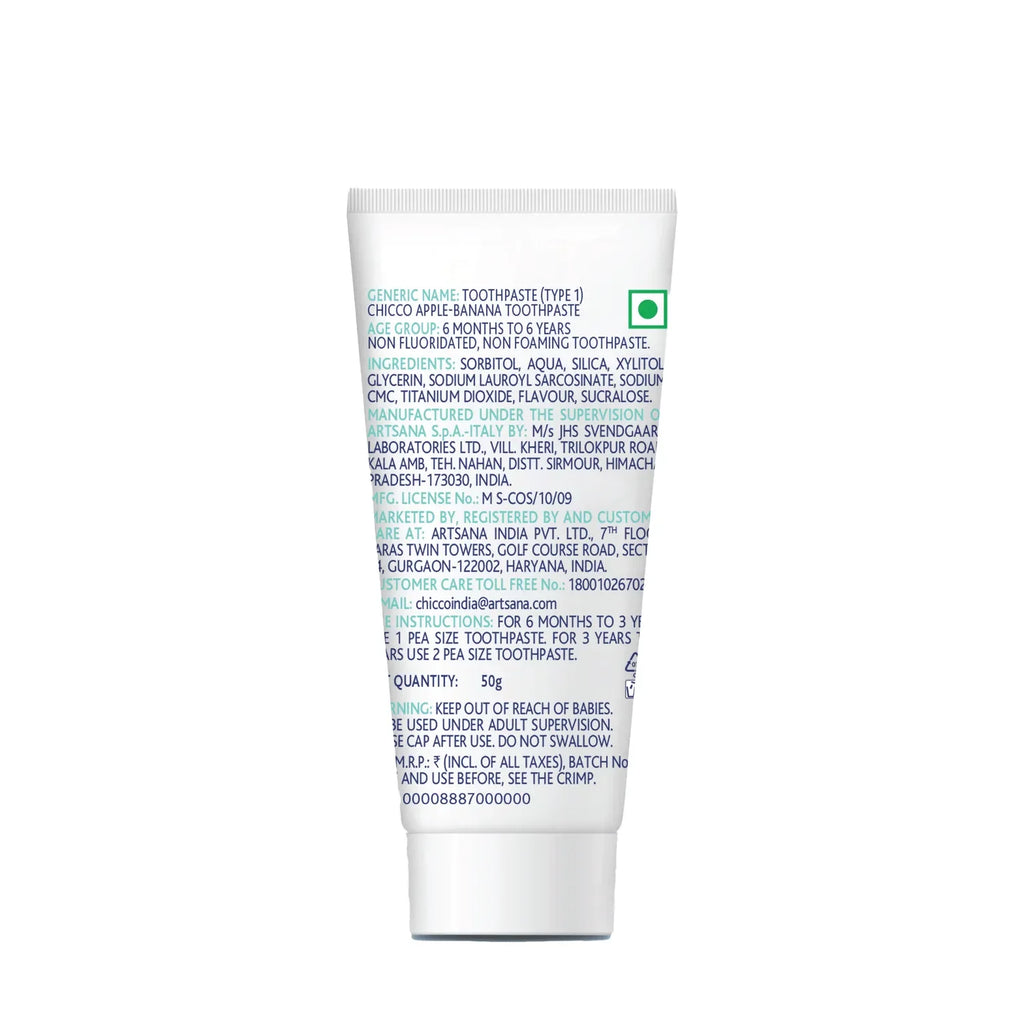 Applebanana Toothpaste 6M to 6Y 50g