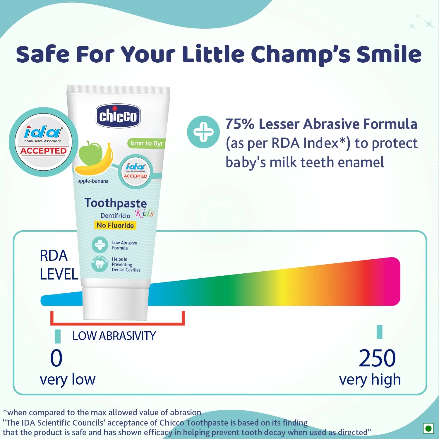 Applebanana Toothpaste 6M to 6Y 50g