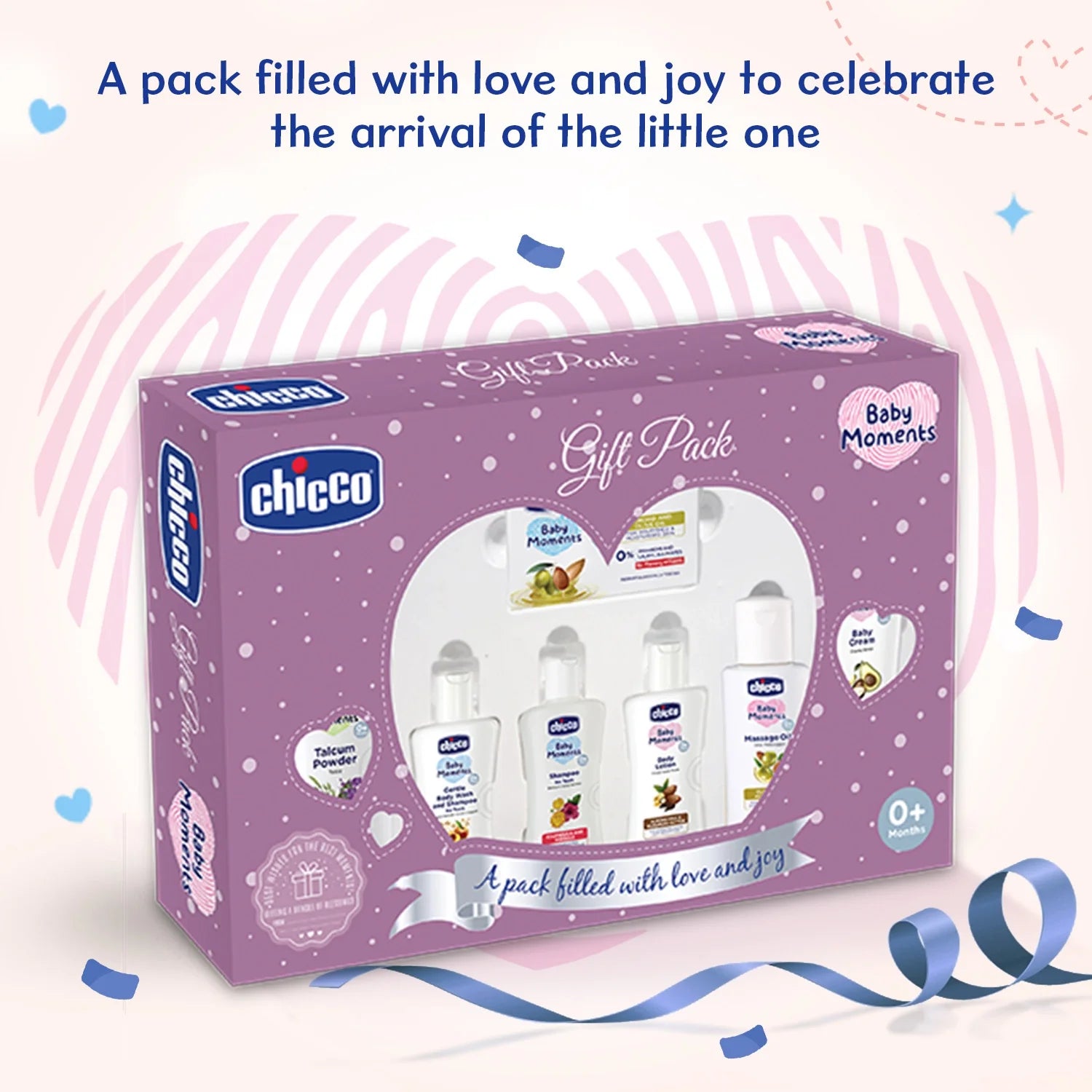 Baby Caring Gift Pack Set Purple